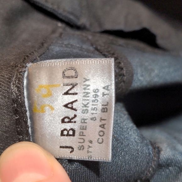 J Brand super skinny green coated jeans - Picture 14 of 15